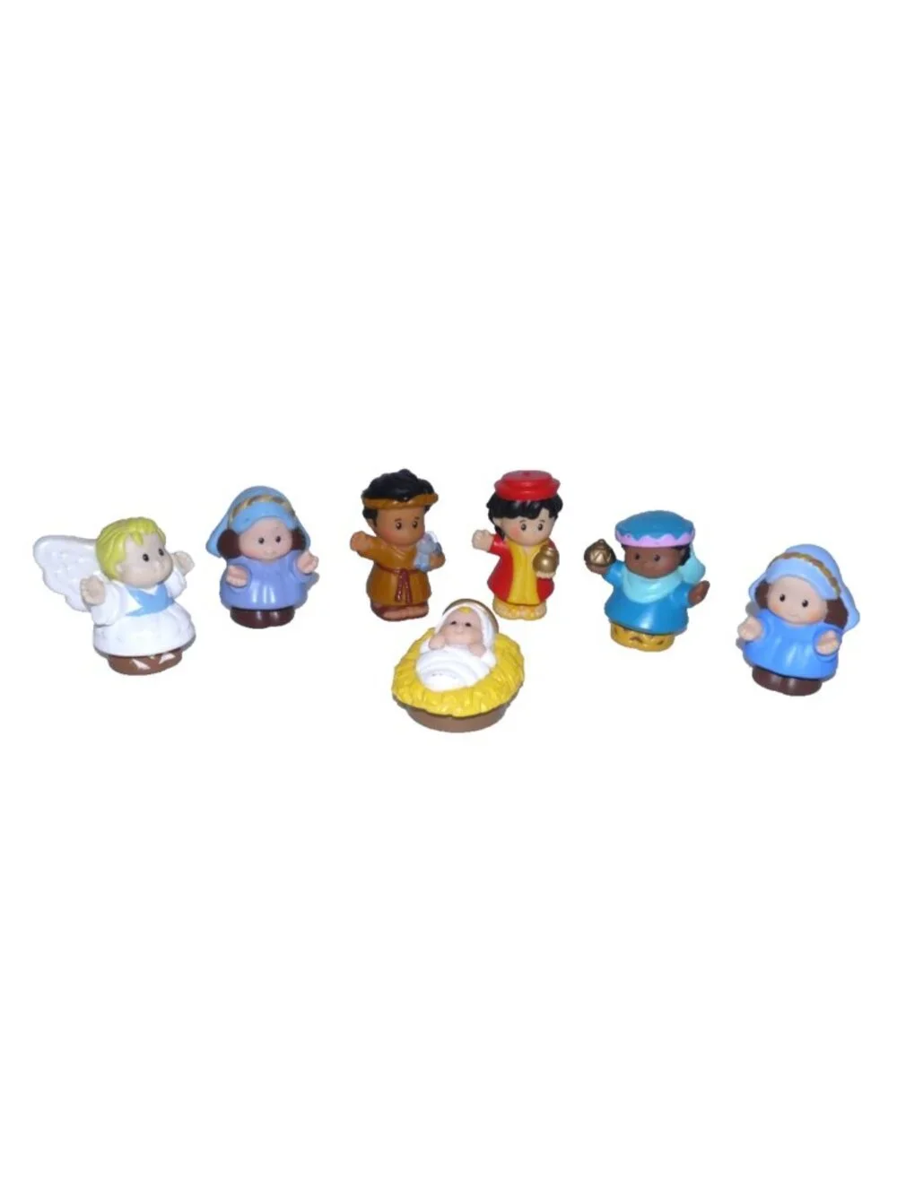 Fisher Price Little People set of 7 Nativity 1/2-5/8